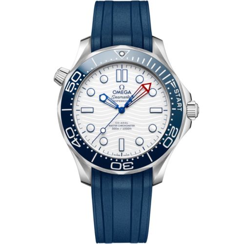 Omega Seamaster Diver 300M Master Co-Axial 42 America's Cup 2024 / Rubber